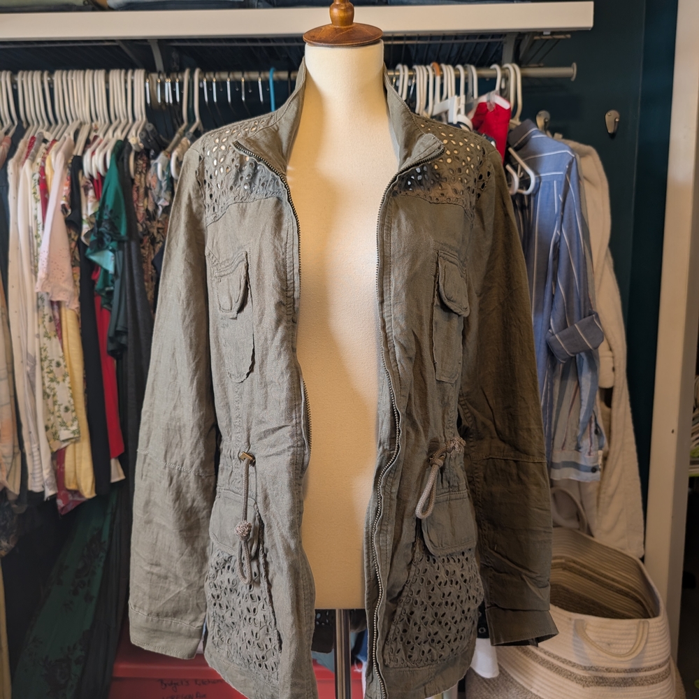 Lucky Brand Green Utility Jacket